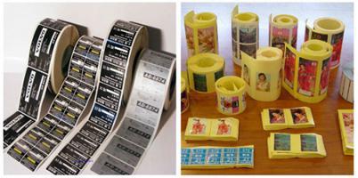 Flexographic Press, 4 Color Label Printing